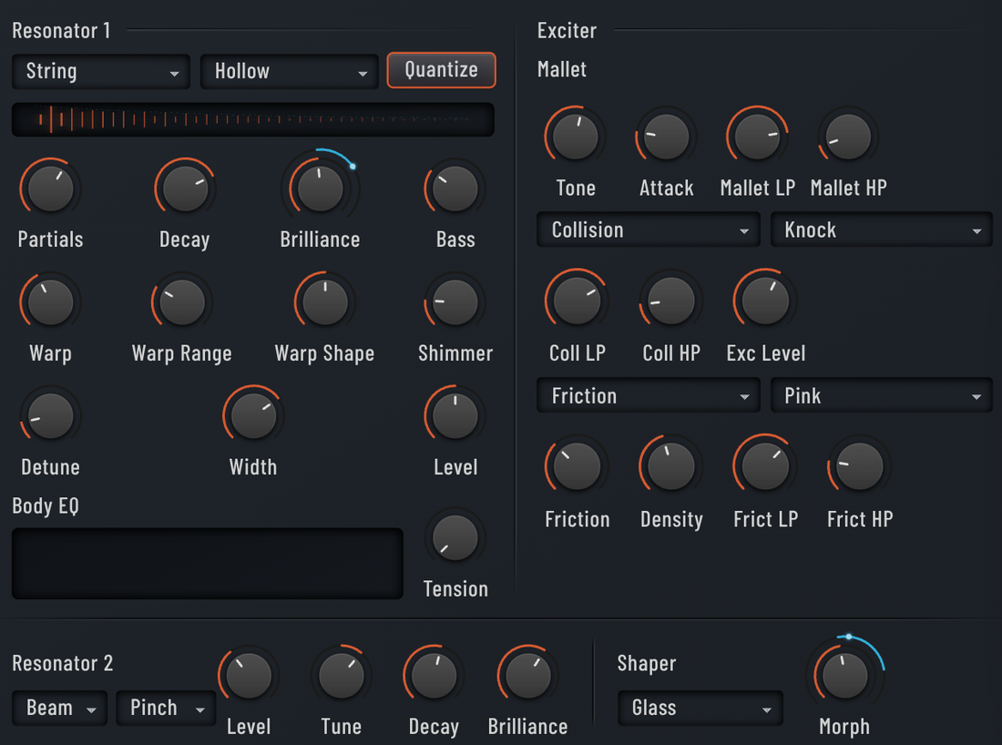 Modal synthesis